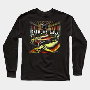 Pathology Calls -Centered Logo -Alt 2 Long Sleeve T-Shirt